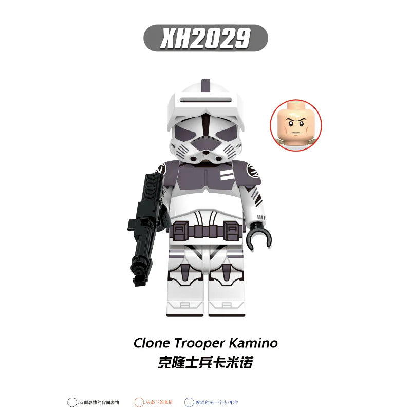 X0351 Star Wars Series Commander of the Clone Soldier Corps Minifigures