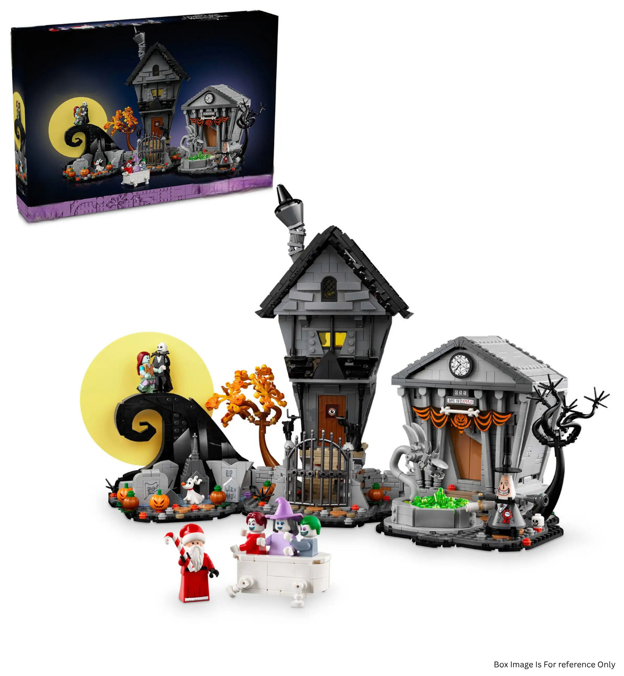 MOC Set No. 21351 Tim Burton's The Nightmare Before Christmas  (Total Pieces - 2193)