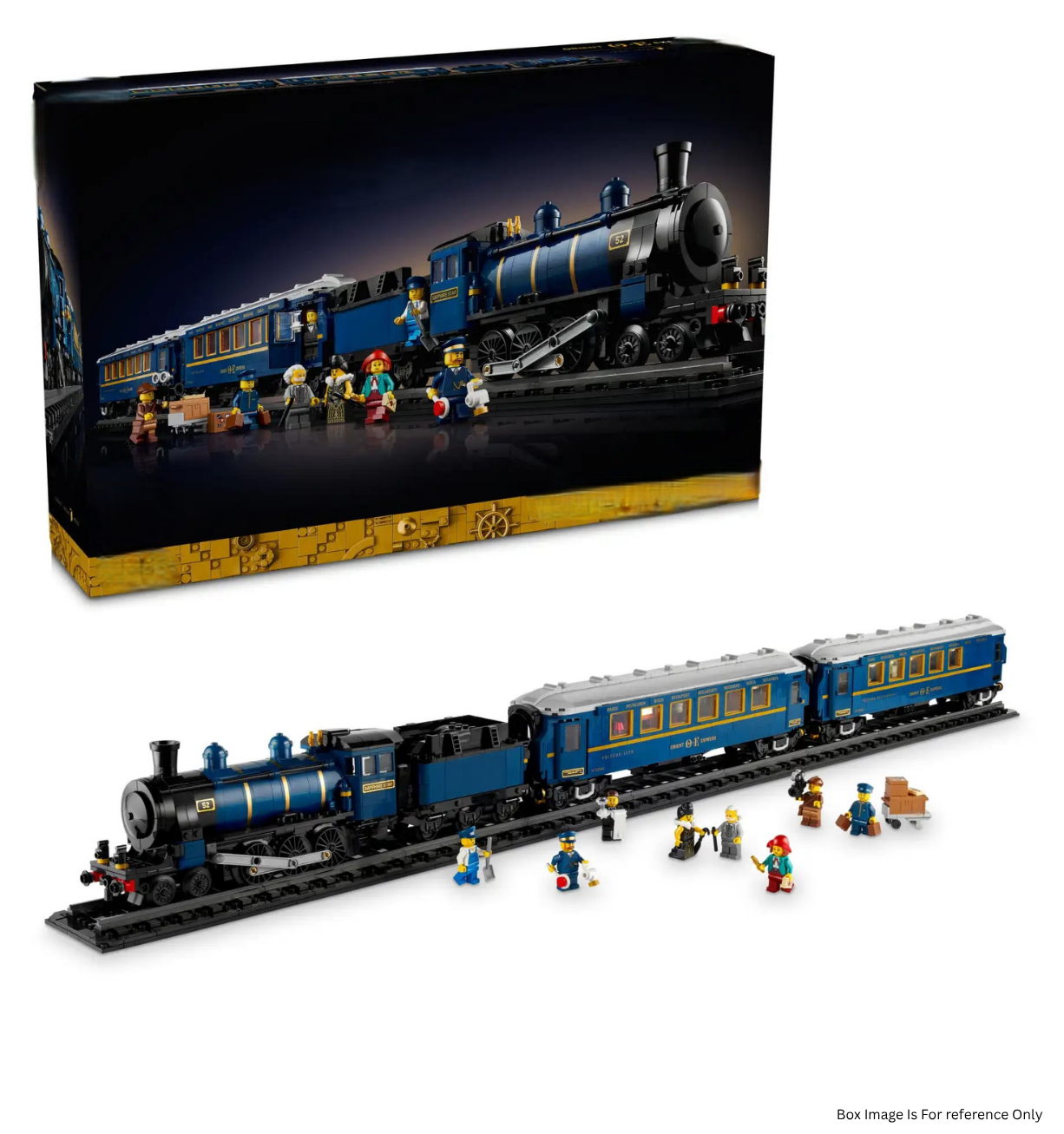 MOC Set No. 21344 The Orient Express Train (Total Pieces - 2540)