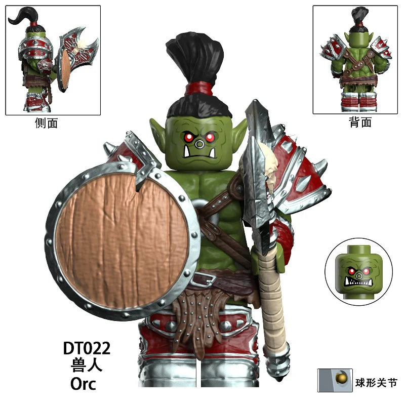 DT8905 World of Warcraft Series Orc Minifigures