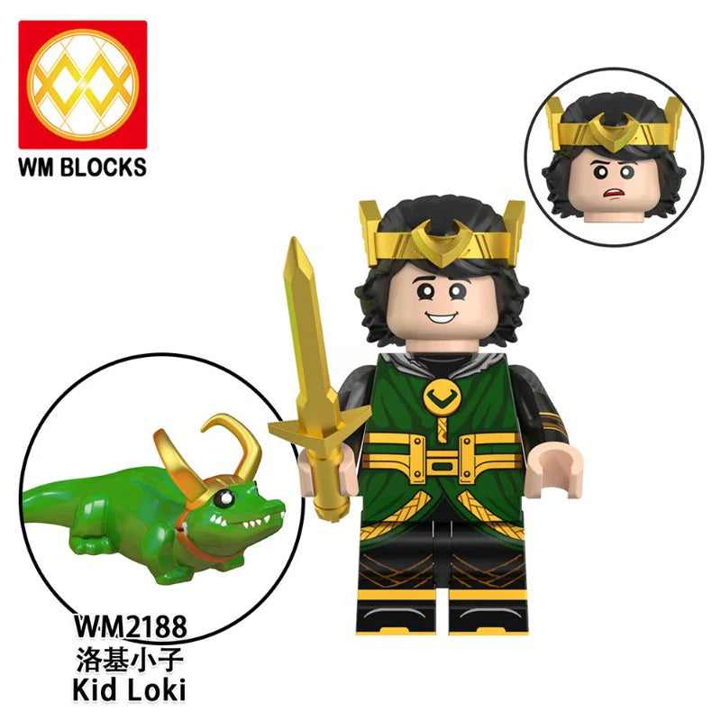 WM6119 superhero series Minifigures