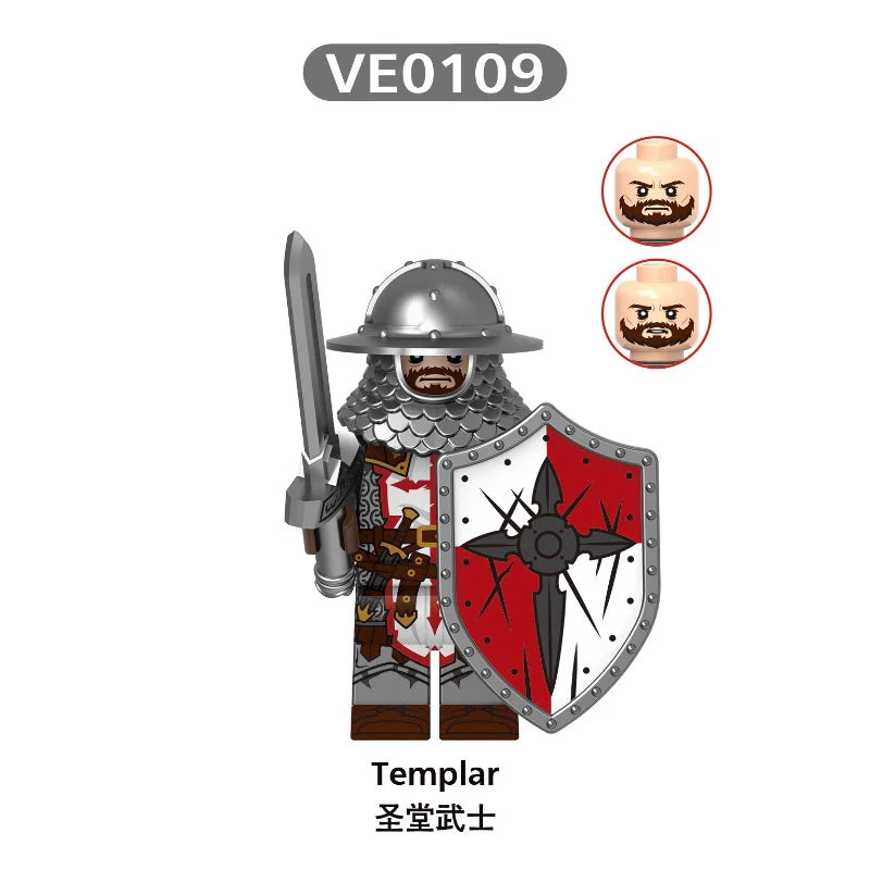 V1002 Medieval Soldier Series Minifigures