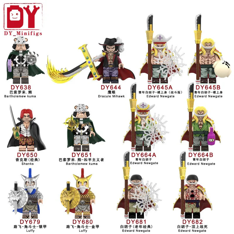 DY638-DY682 One Piece Minifigures