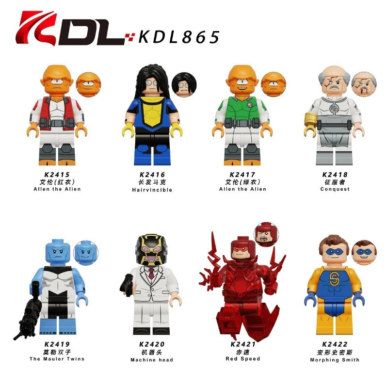 KDL865 Invincible  Minifigures