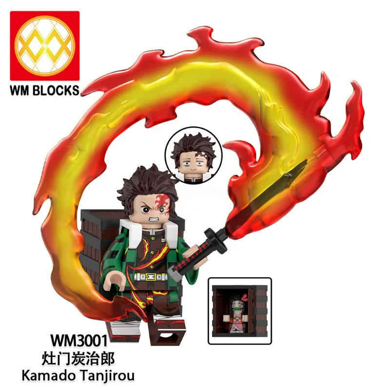 WM6218 Demon Slayer: Kimetsu no Yaiba series minifigures