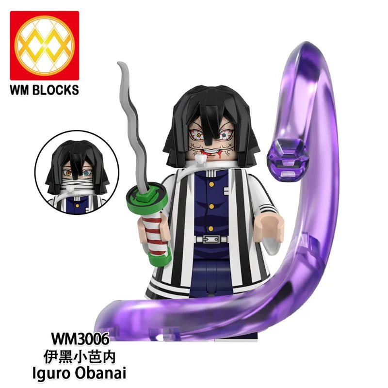 WM6218 Demon Slayer: Kimetsu no Yaiba series minifigures