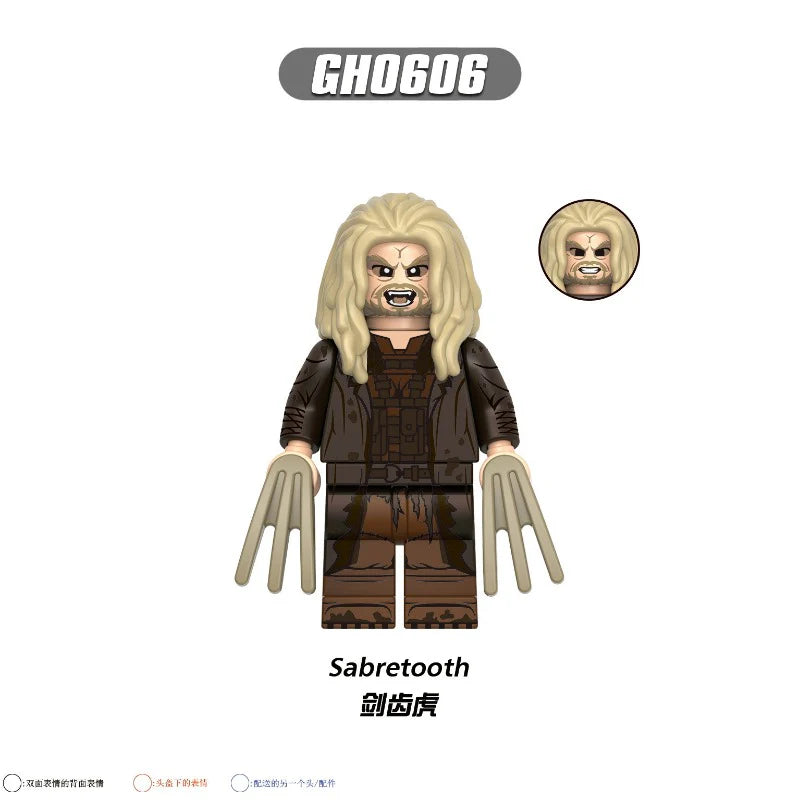 G0177 Deadpool & Wolverine Series Minifigures