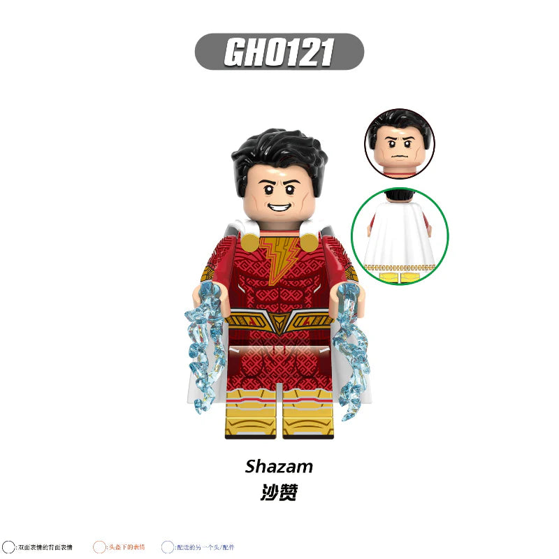 G0116 Superhero Series Shazam Mary Eugene Choi Minifigures