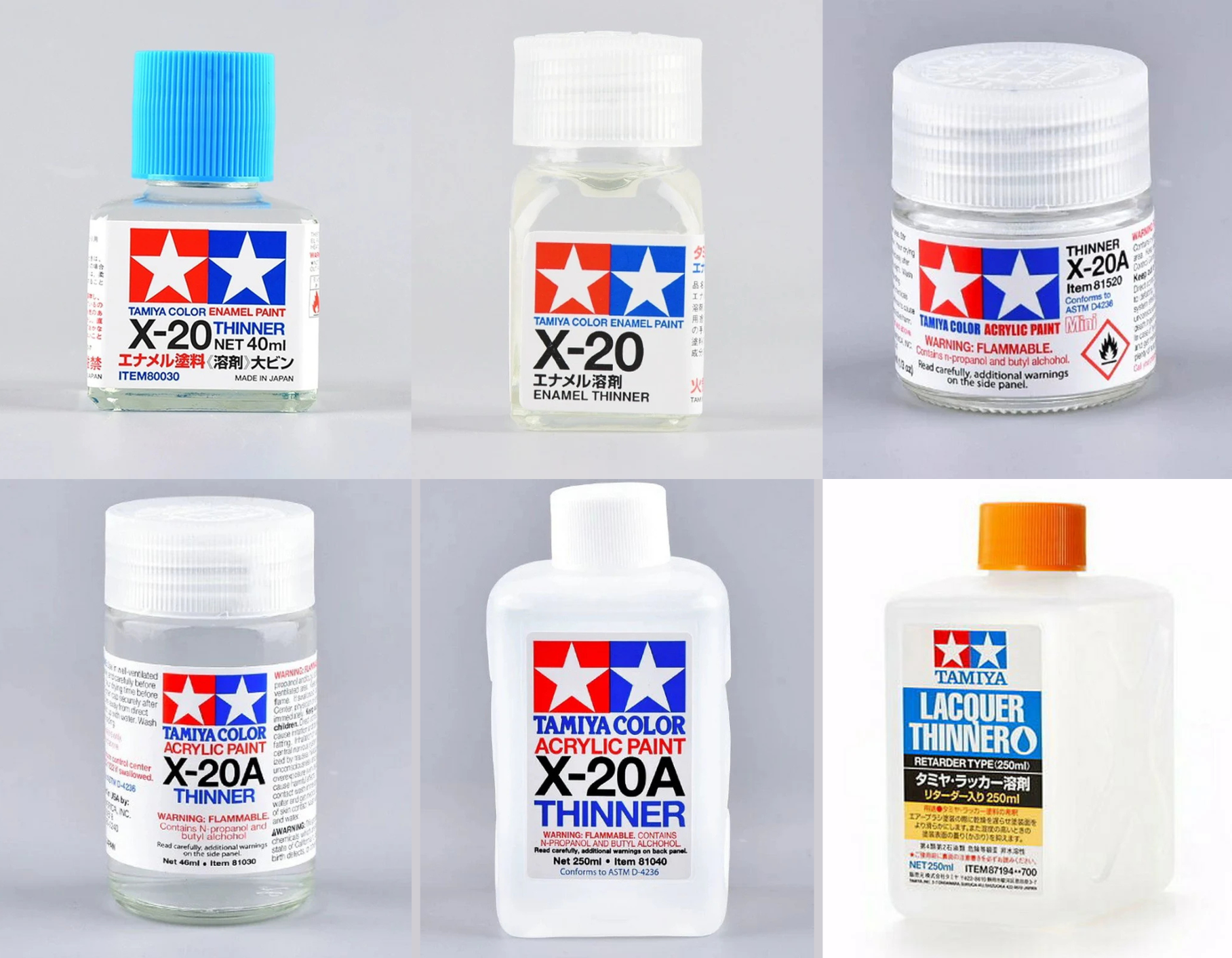Tamiya Enamel & Acrylic Thinners