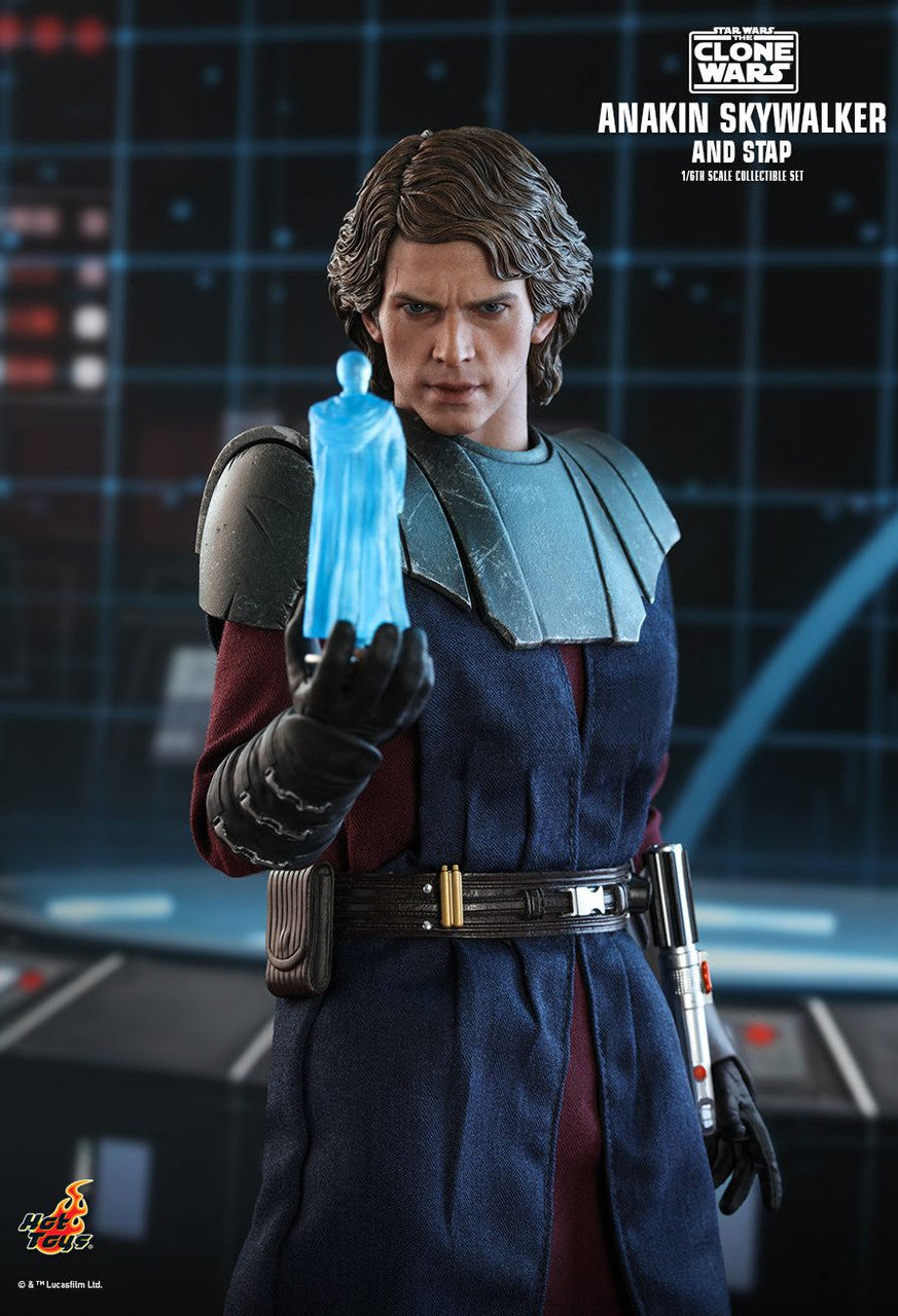 Hot Toys 1/6 Anakin Clone Wars & Stap Set (Ready To Ship)