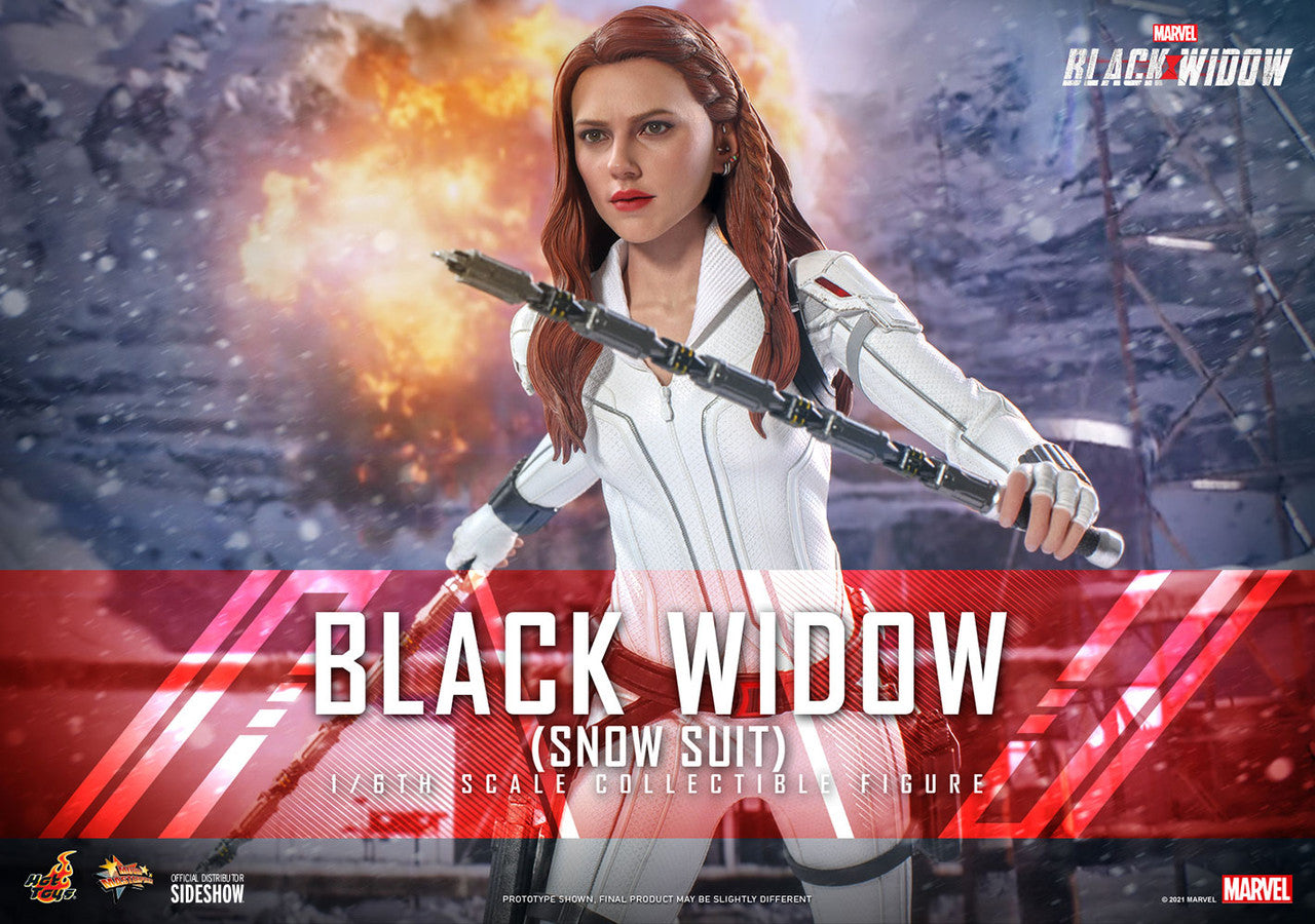 Hot Toys 1/6 Black Widow Snow Suit (Ready To Ship)