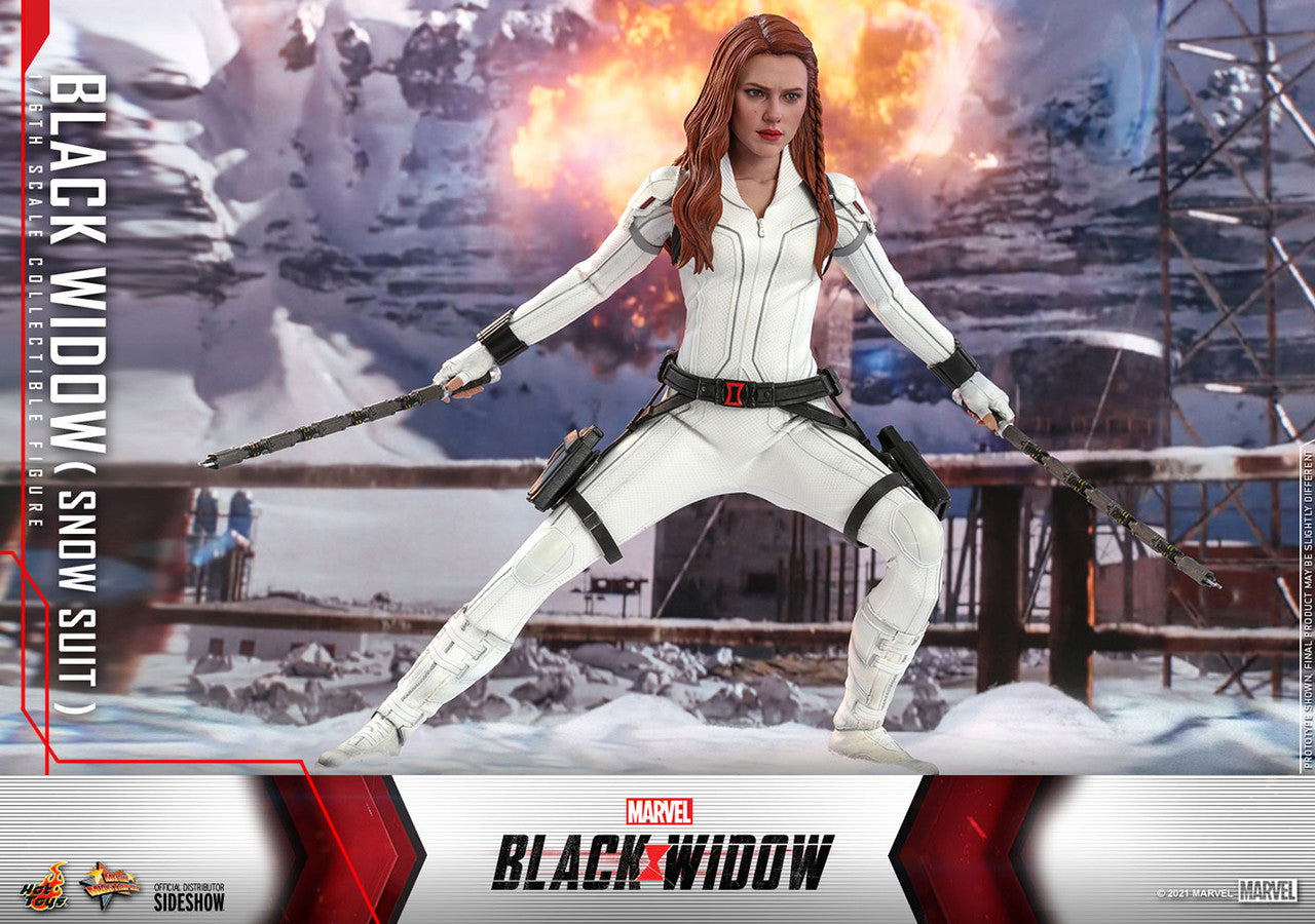 Hot Toys 1/6 Black Widow Snow Suit (Ready To Ship)