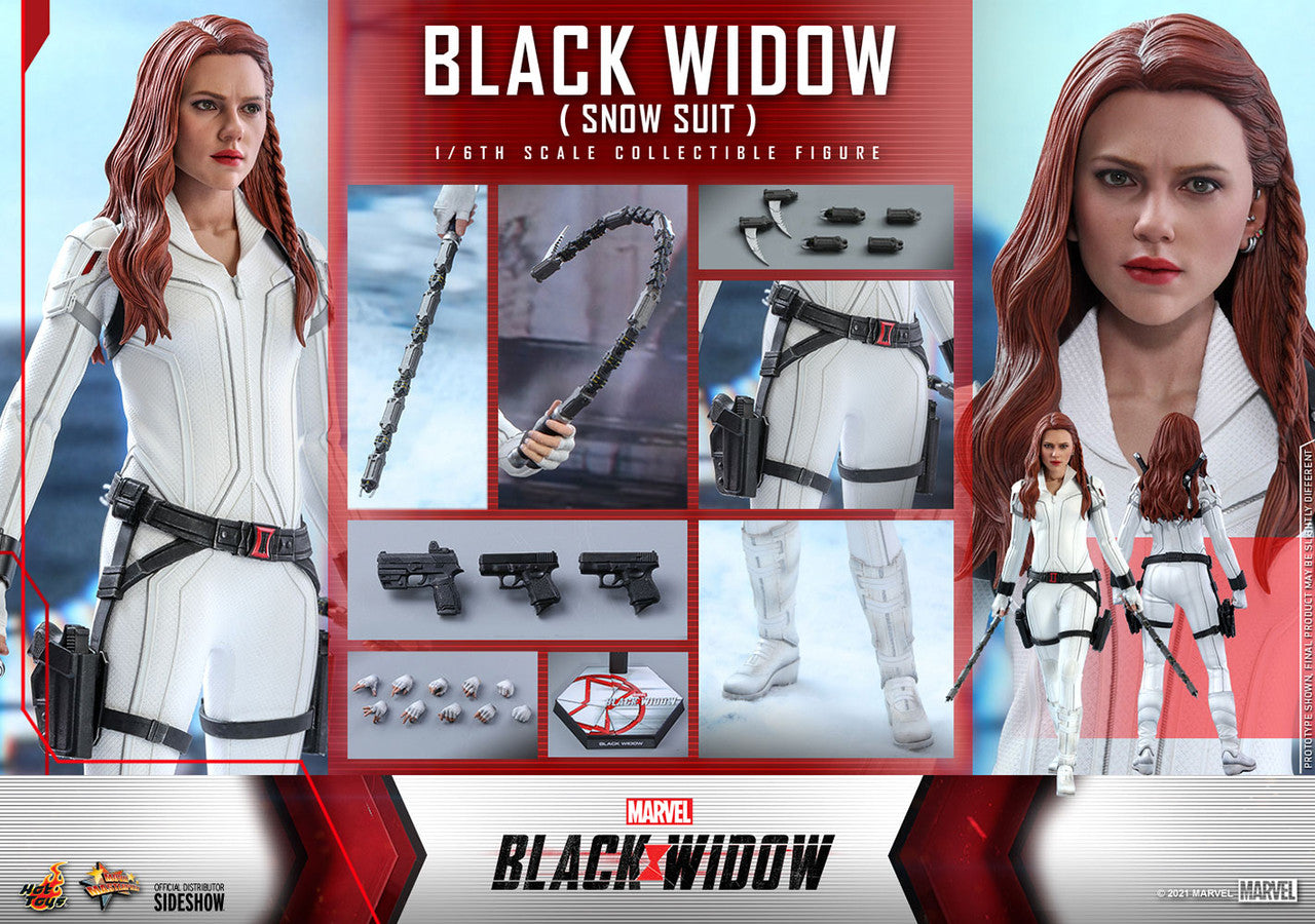 Hot Toys 1/6 Black Widow Snow Suit (Ready To Ship)