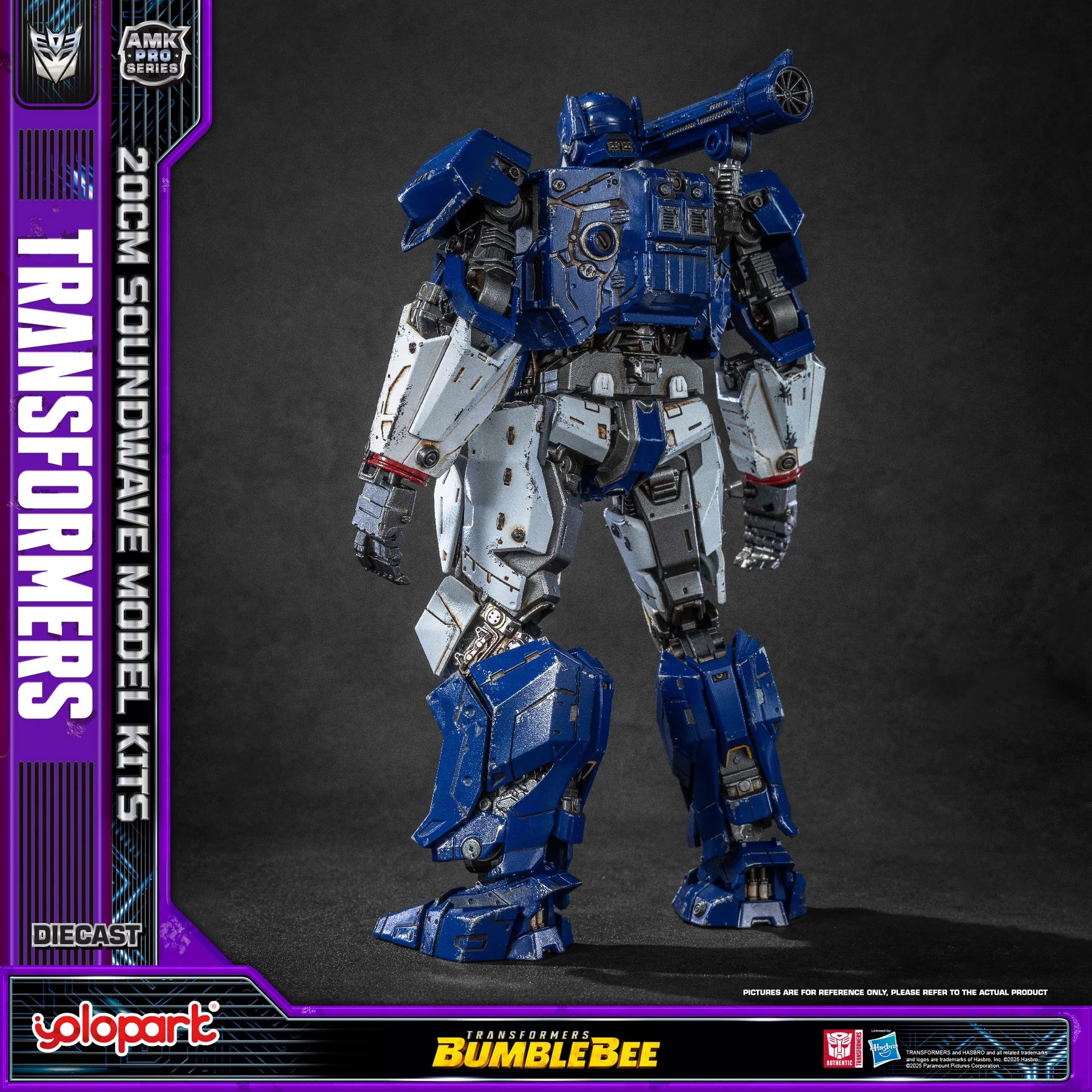 Yolopark AMK PRO Series Transformers: Bumblebee Soundwave Model Kit 20cm