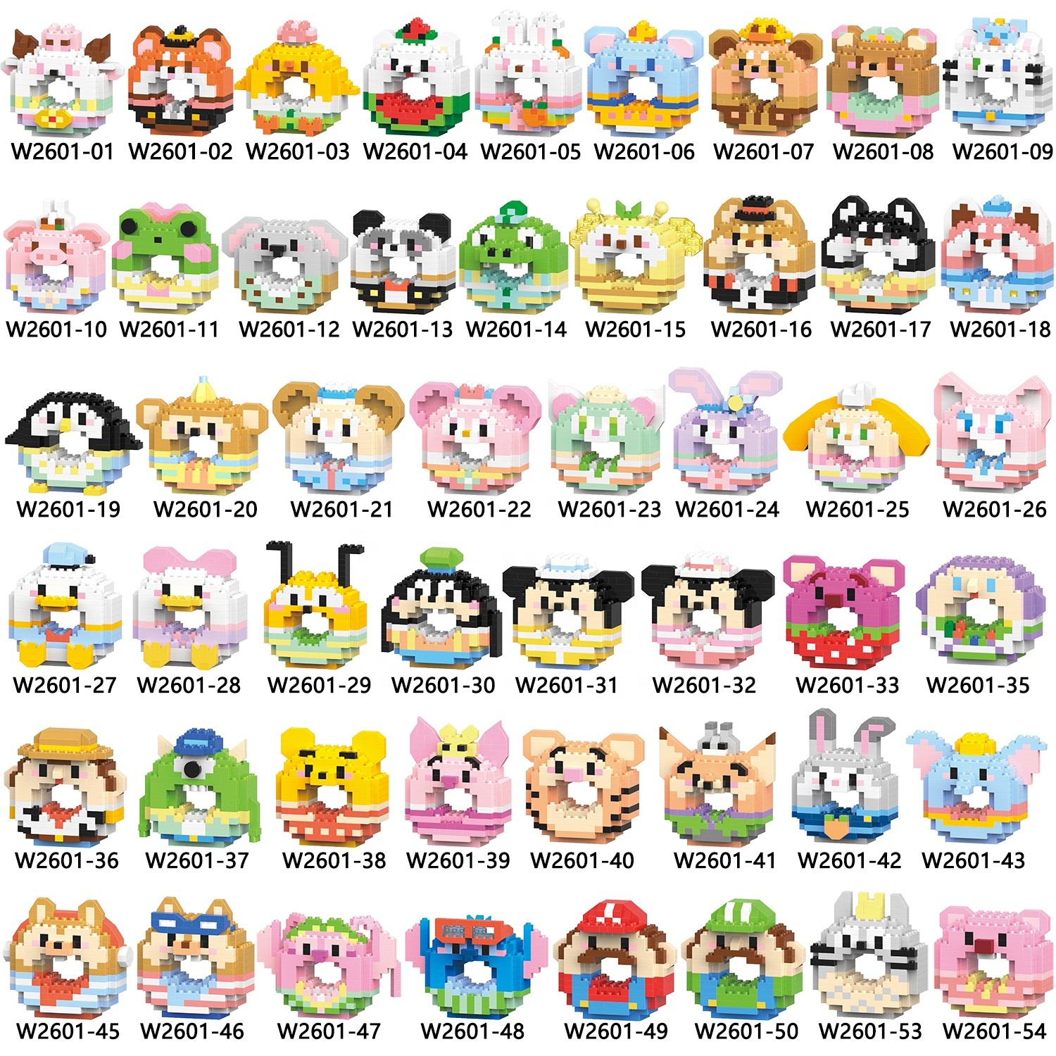 Cute Micro Blocks 50+ Different Styles