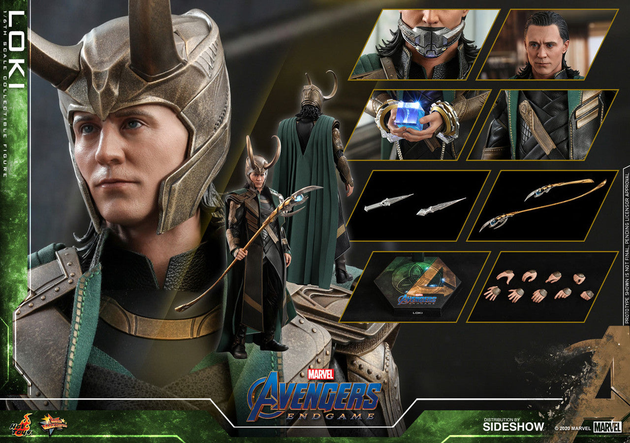 Hot Toys 1/6 Loki Avengers Endgame (Ready To Ship)