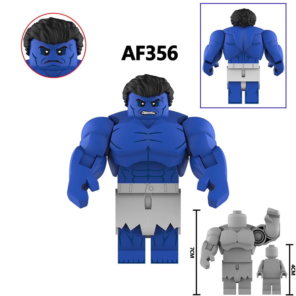 AF356- AF359 Superhero Hulk Minifigures