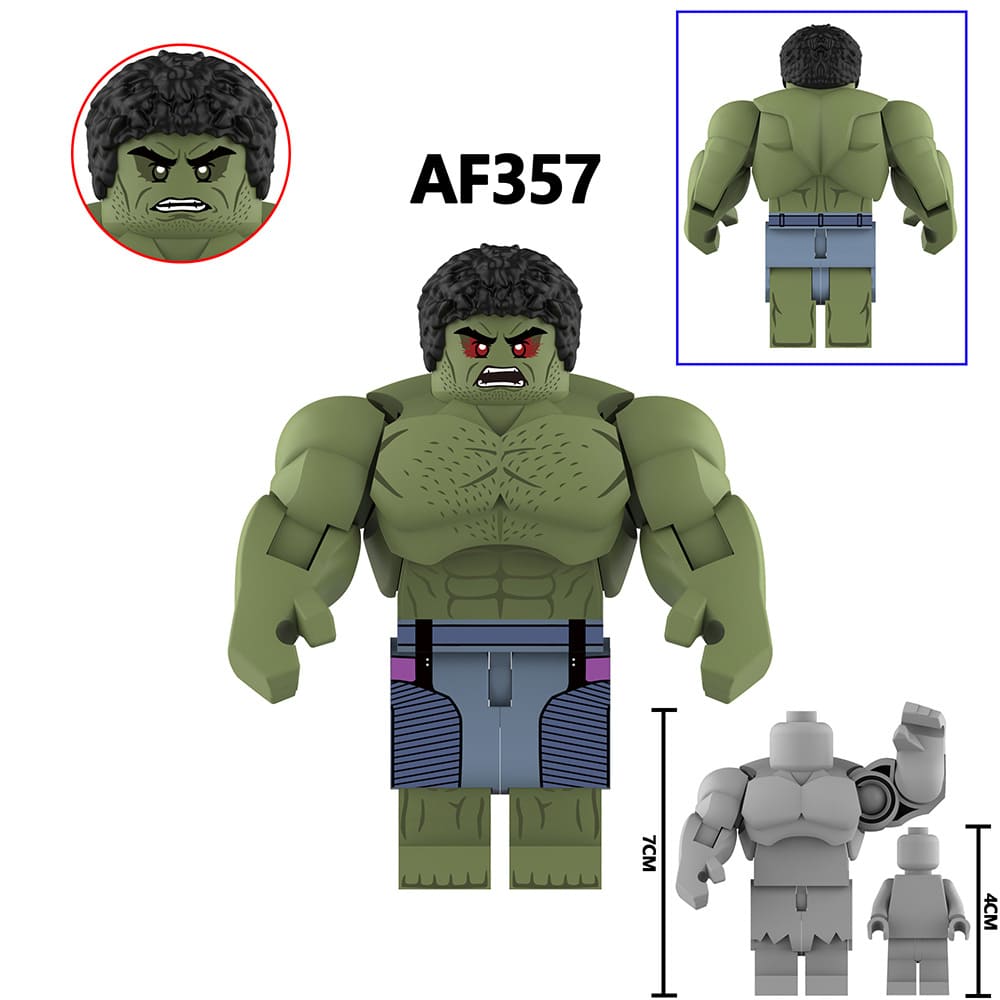 AF356- AF359 Superhero Hulk Minifigures