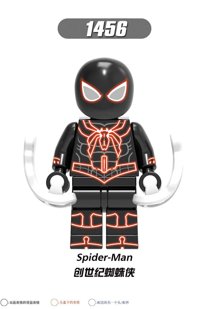 Super Hero Series Punk Spider-Man Knight Minifigures X0281