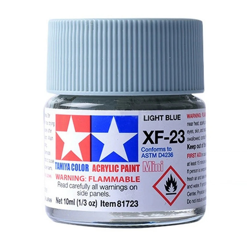 Tamiya Acrylic XF Series 10ml Paint (Flat Finish Type)