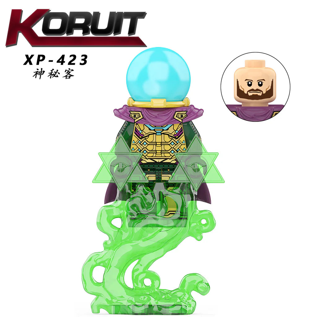 KT1055 superhero series Spiderman Doctor Strange minifigures
