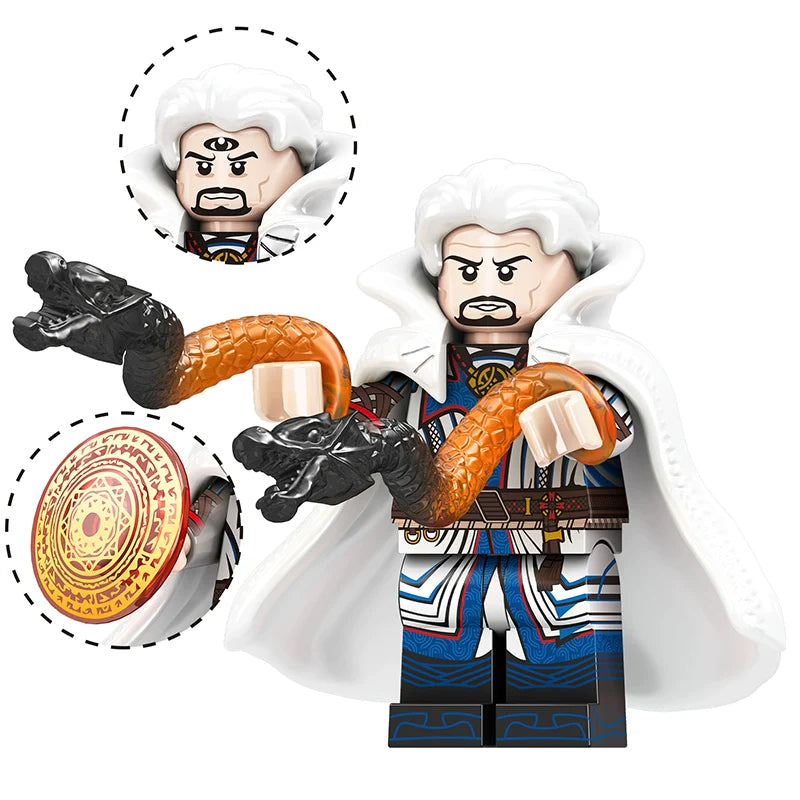 TV6209 Spider-Man Doctor Strange Hella Minifigures