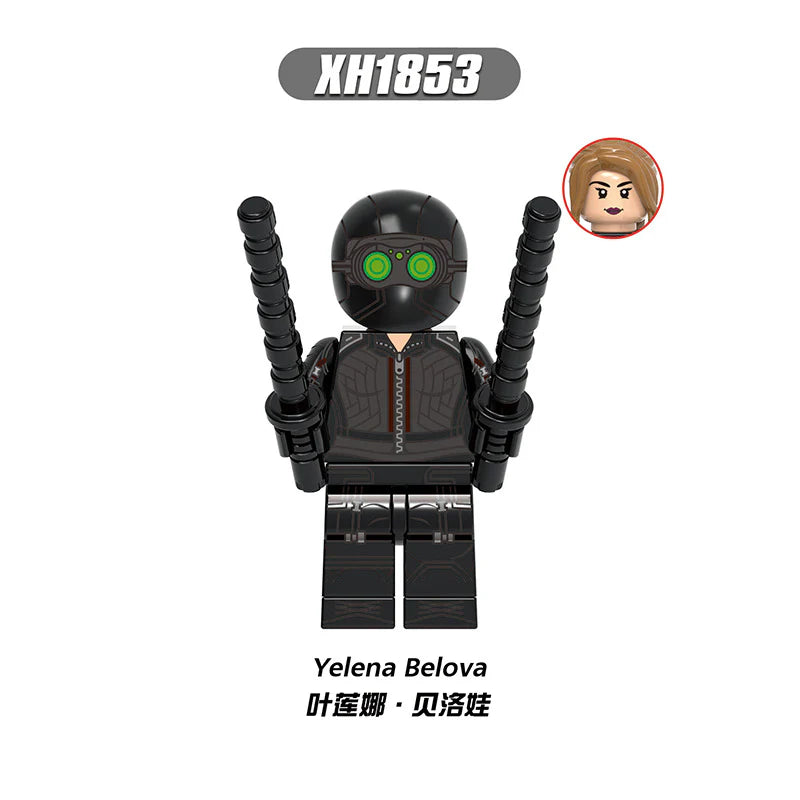 X0330 Superhero Series Hawkeye Echo Kim and Yelena Matt Kate Minifigures