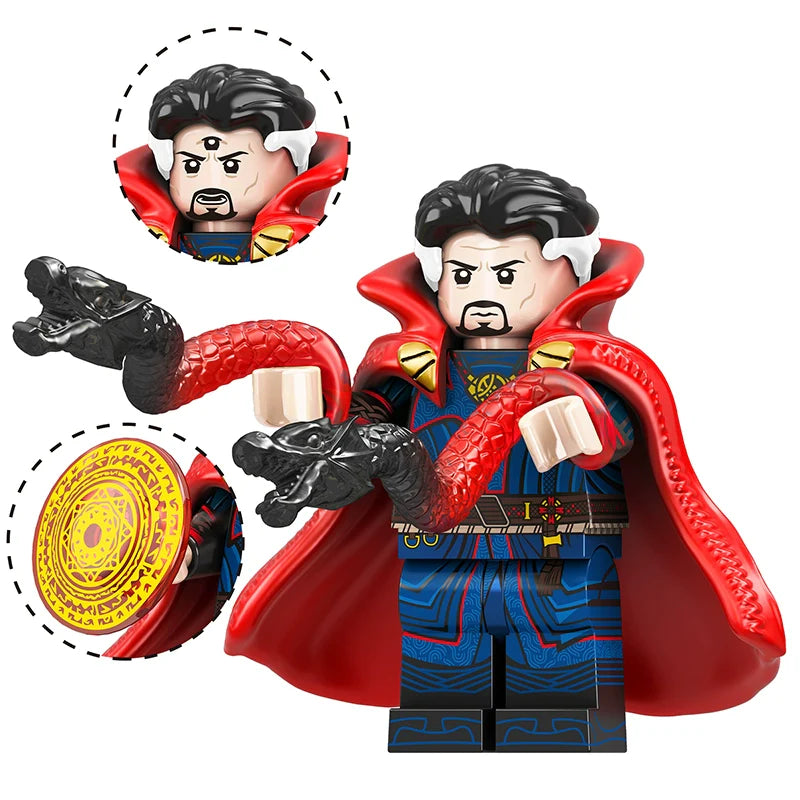 TV6209 Spider-Man Doctor Strange Hella Minifigures