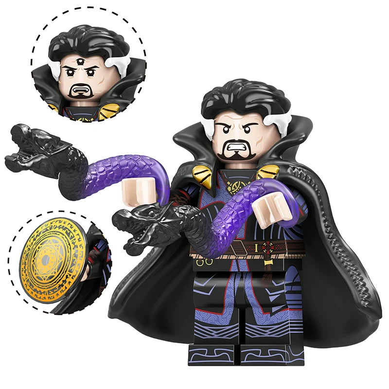 TV6209 Spider-Man Doctor Strange Hella Minifigures