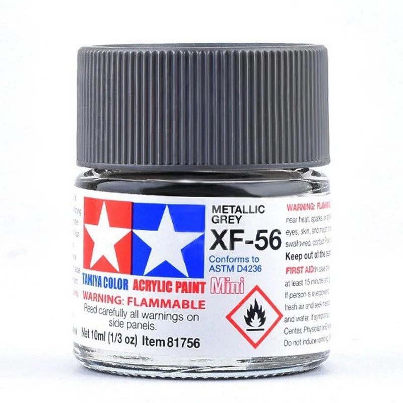 Tamiya Acrylic XF Series 10ml Paint (Flat Finish Type)