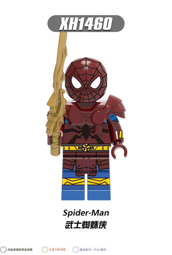 Super Hero Series Punk Spider-Man Knight Minifigures X0281