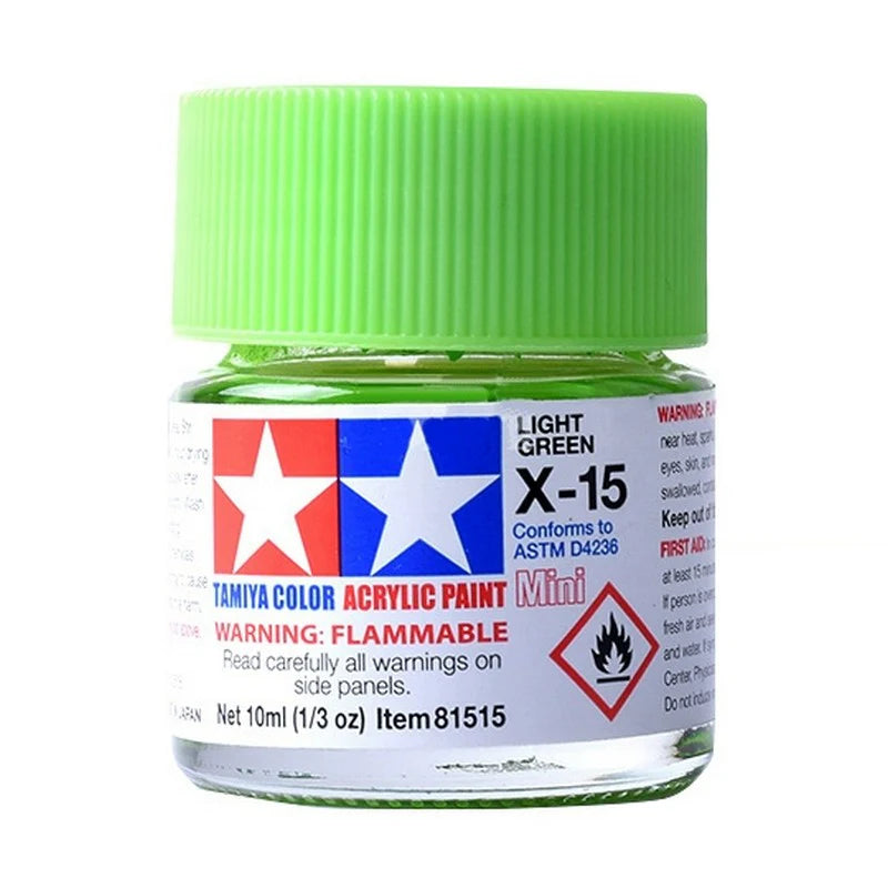Tamiya Acrylic X Series 10ml Paint (Glossy Finish Type)