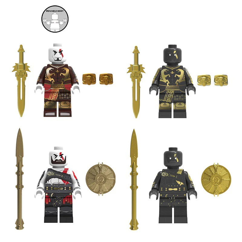 FT16-19 God of War Kratos Minifigures