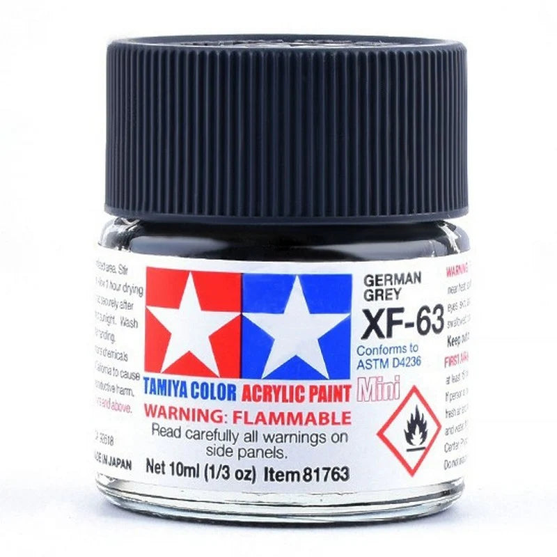 Tamiya Acrylic XF Series 10ml Paint (Flat Finish Type)