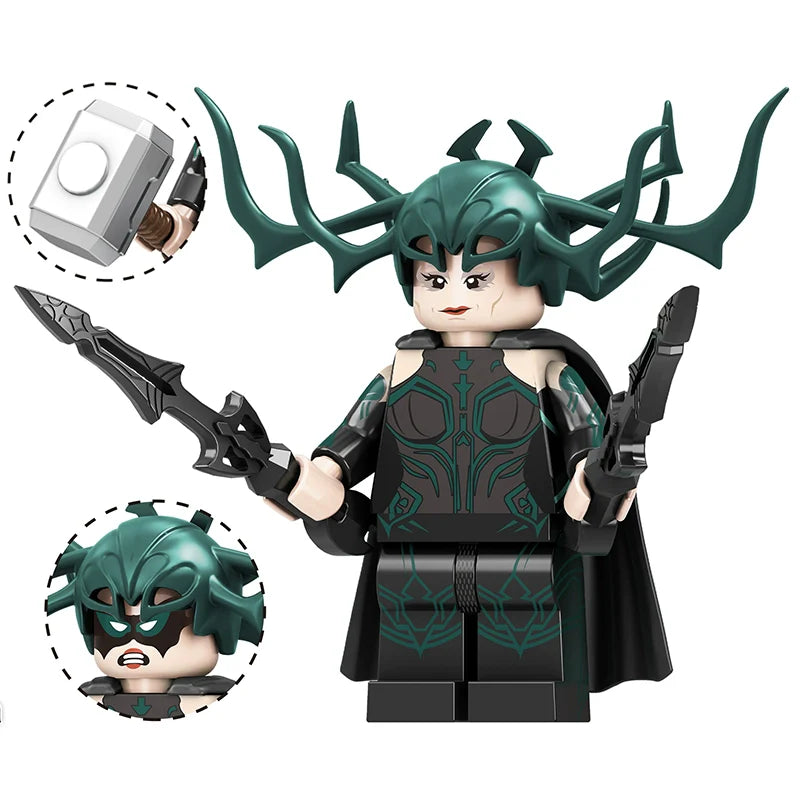 TV6209 Spider-Man Doctor Strange Hella Minifigures