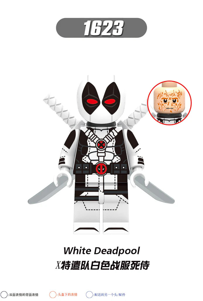 X0302 Superheroes Tron Deadpool Gwen's Minifigures