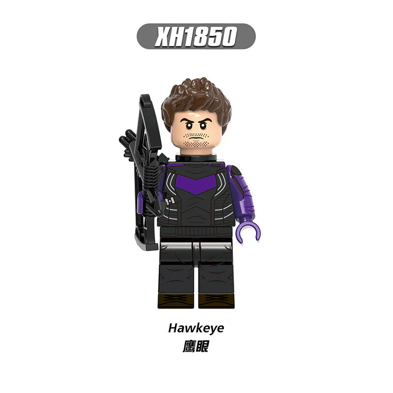 X0330 Superhero Series Hawkeye Echo Kim and Yelena Matt Kate Minifigures