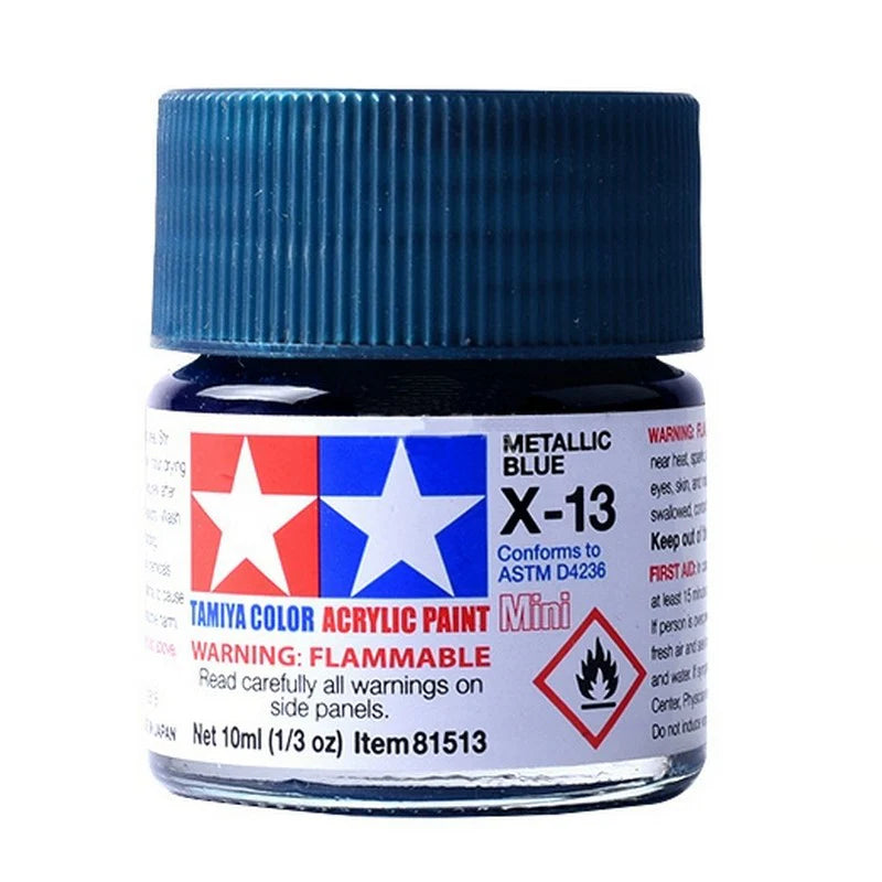 Tamiya Acrylic X Series 10ml Paint (Glossy Finish Type)