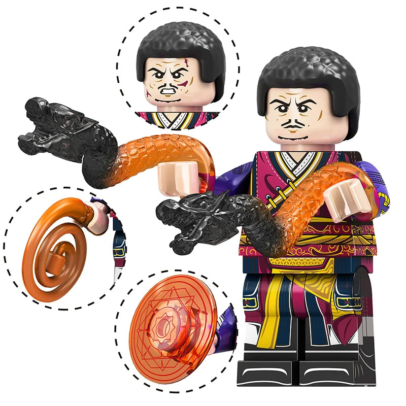 TV6209 Spider-Man Doctor Strange Hella Minifigures
