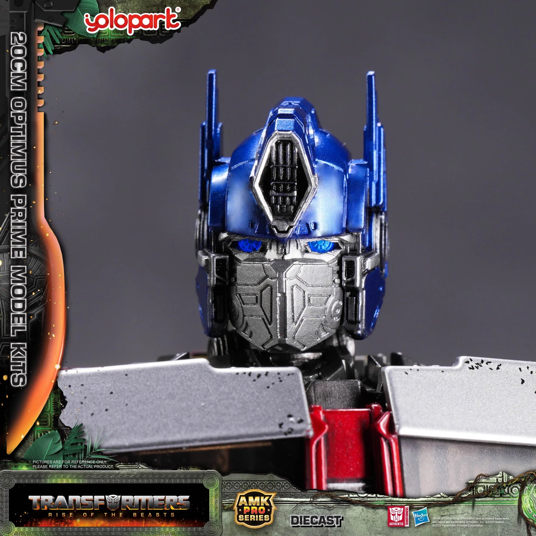 Yolopark AMK PRO Series Transformers: Rise of the Beasts Optimus Prime Model Kit 20cm