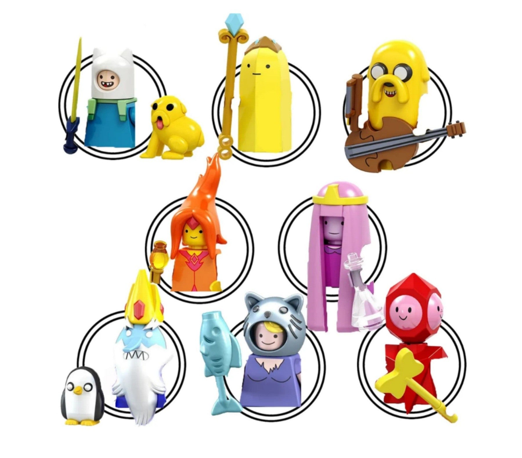 Adventure Time Minifigures Set 2