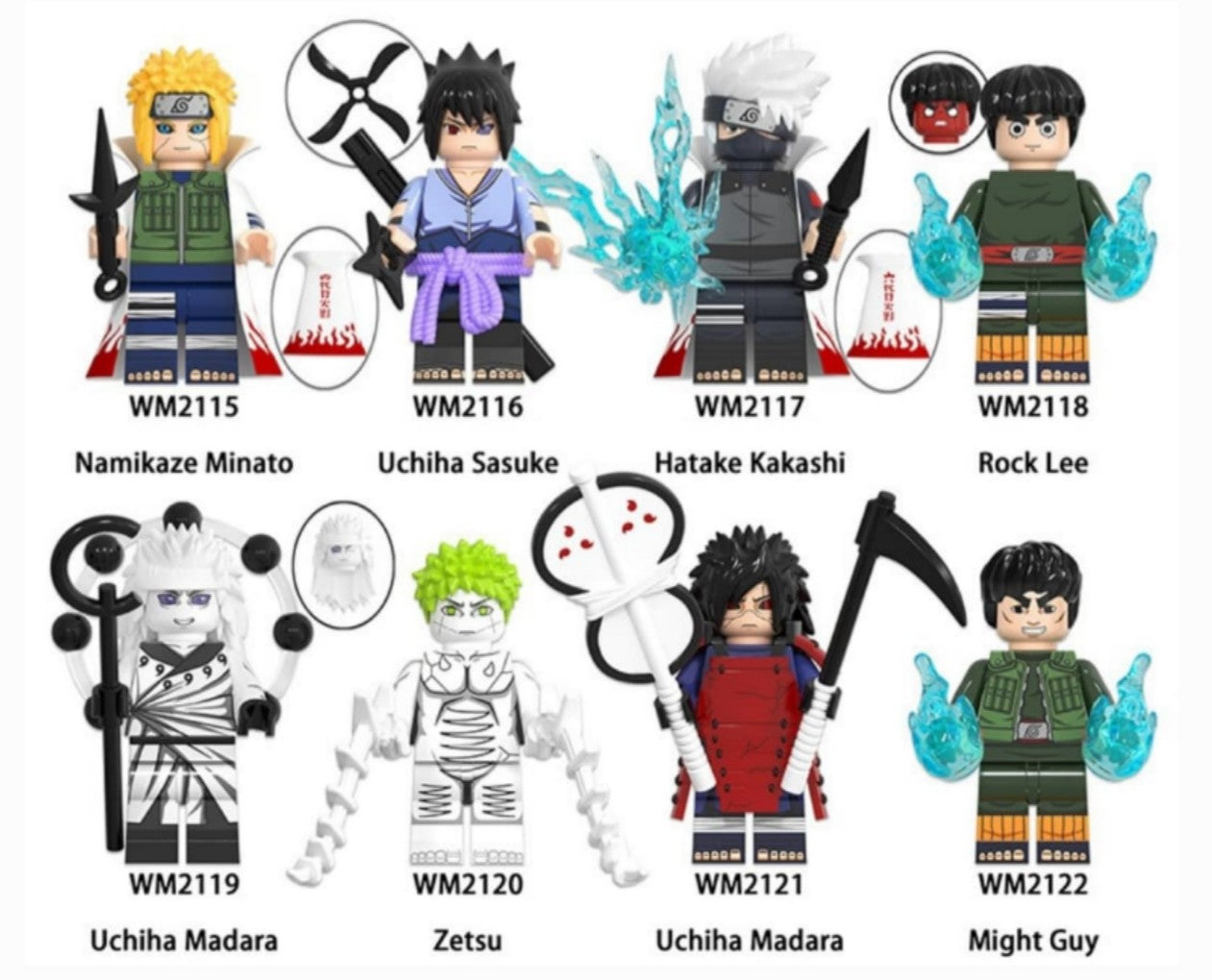 Naruto Minifigures Set 2