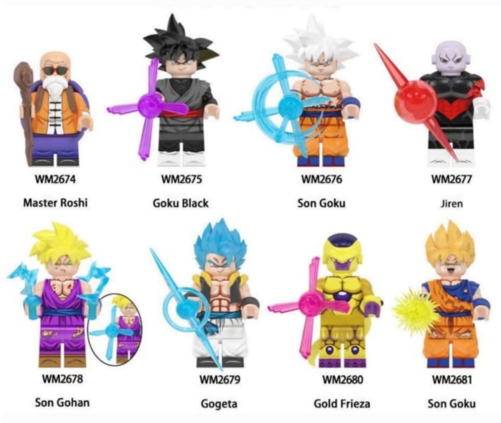 Dragon Ball Minifigures Set 2
