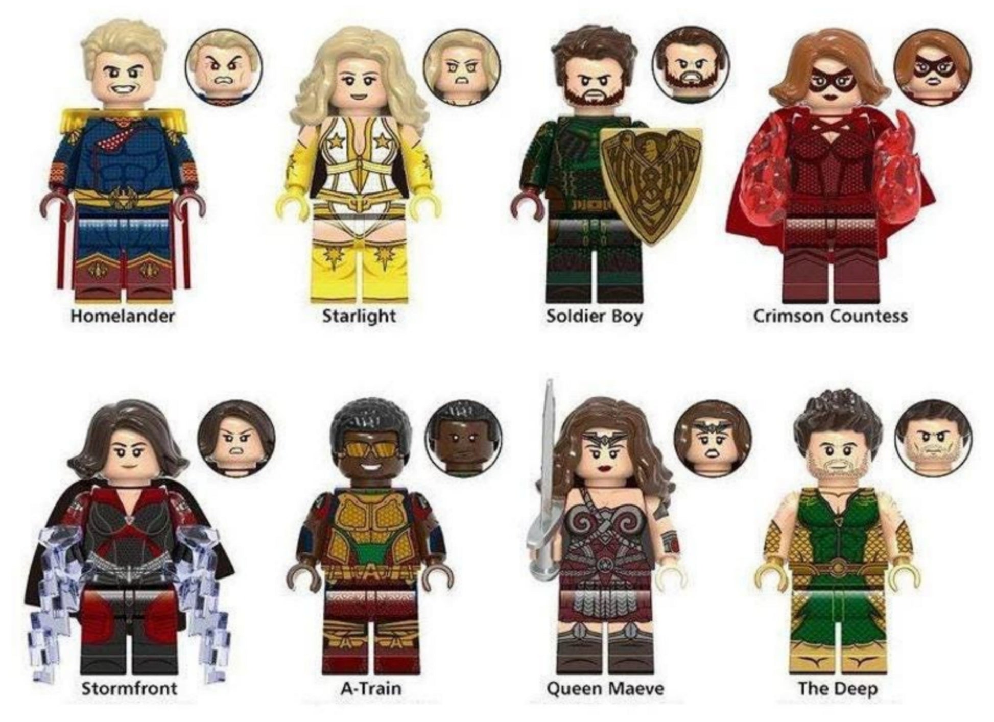 The Boys Minifigures Set 2