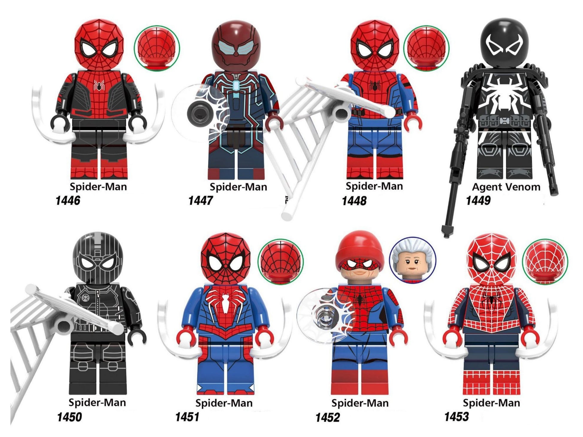 X0280 Super Hero Spider-Man Series minifigure