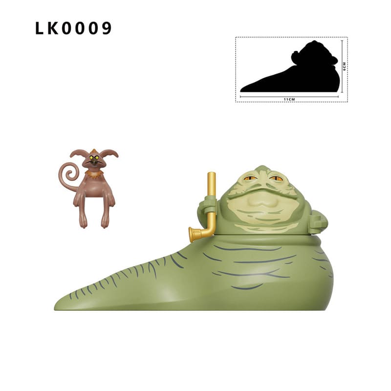 LK0008 - LK0009 Star Wars Rotta the Hutt Minifigure