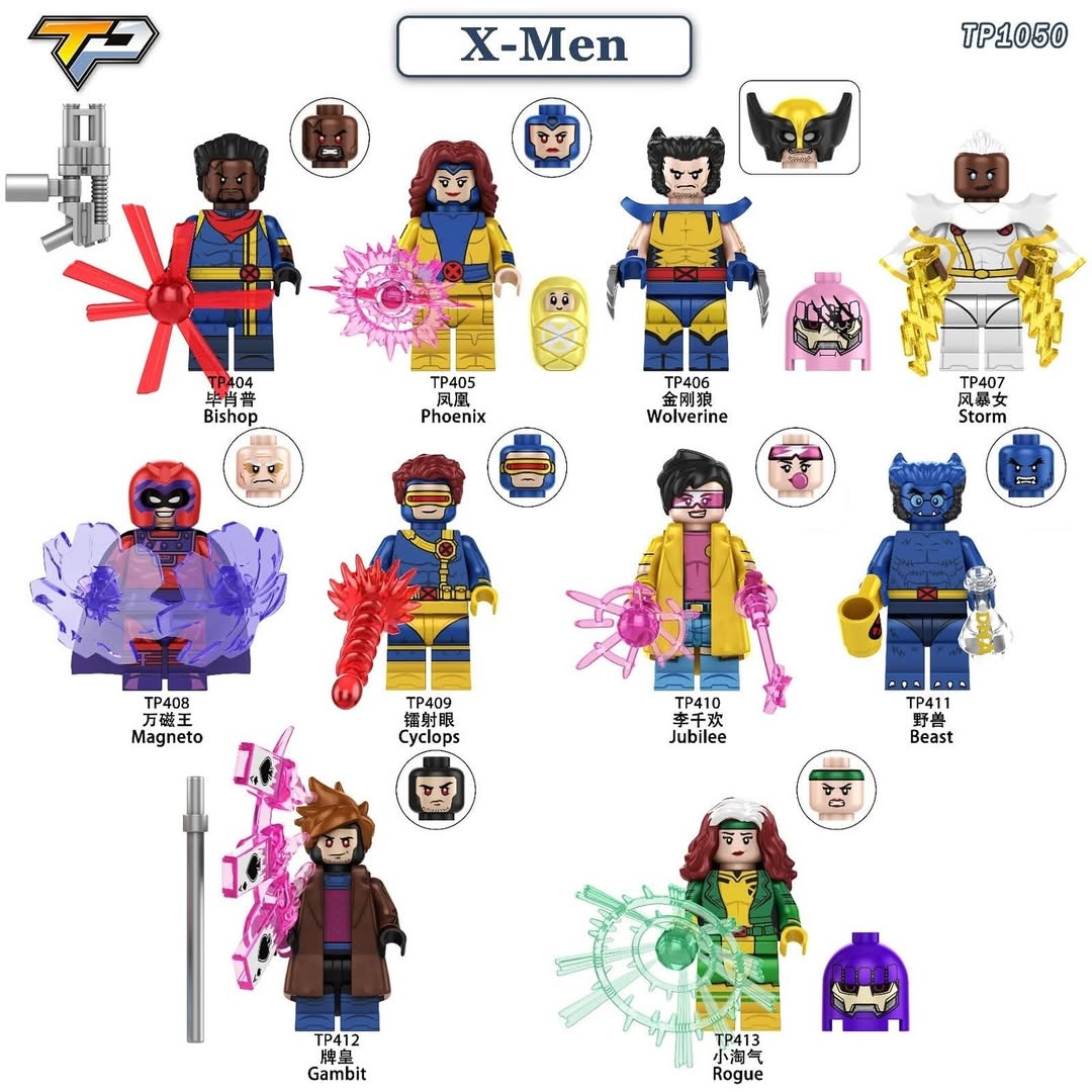 TP1050 X-men Series Minifigures