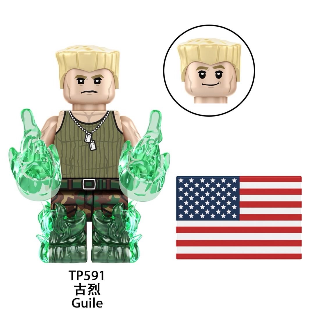 TP1071 Street Fighter Minifigures
