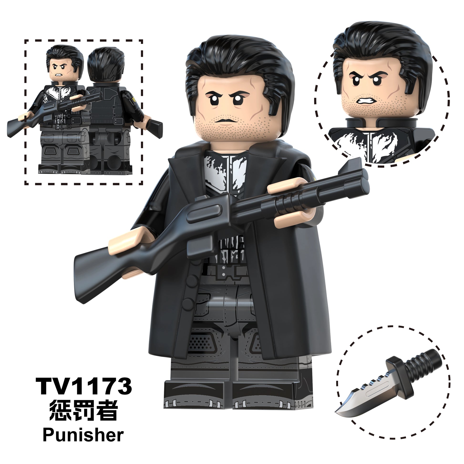 TV6221 Daredevil & Punisher Minifigures
