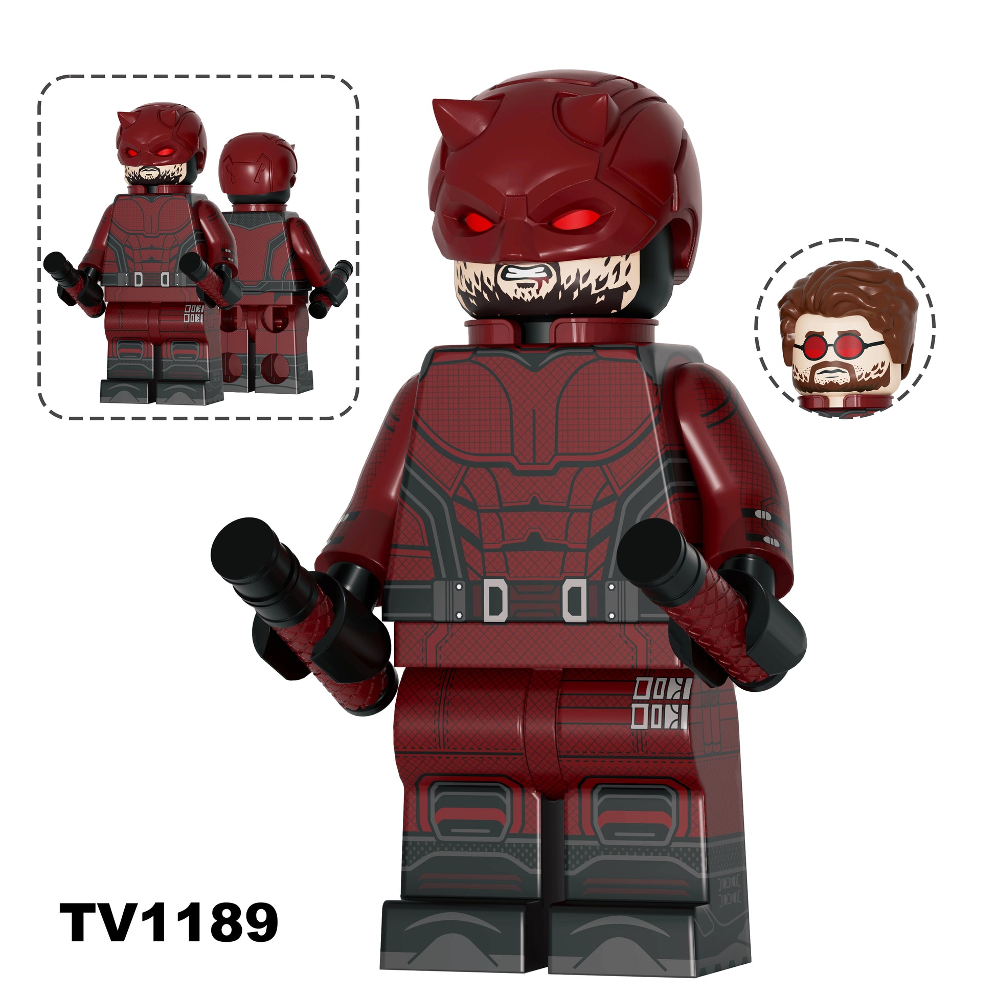 TV6223 Daredevil Minifigures